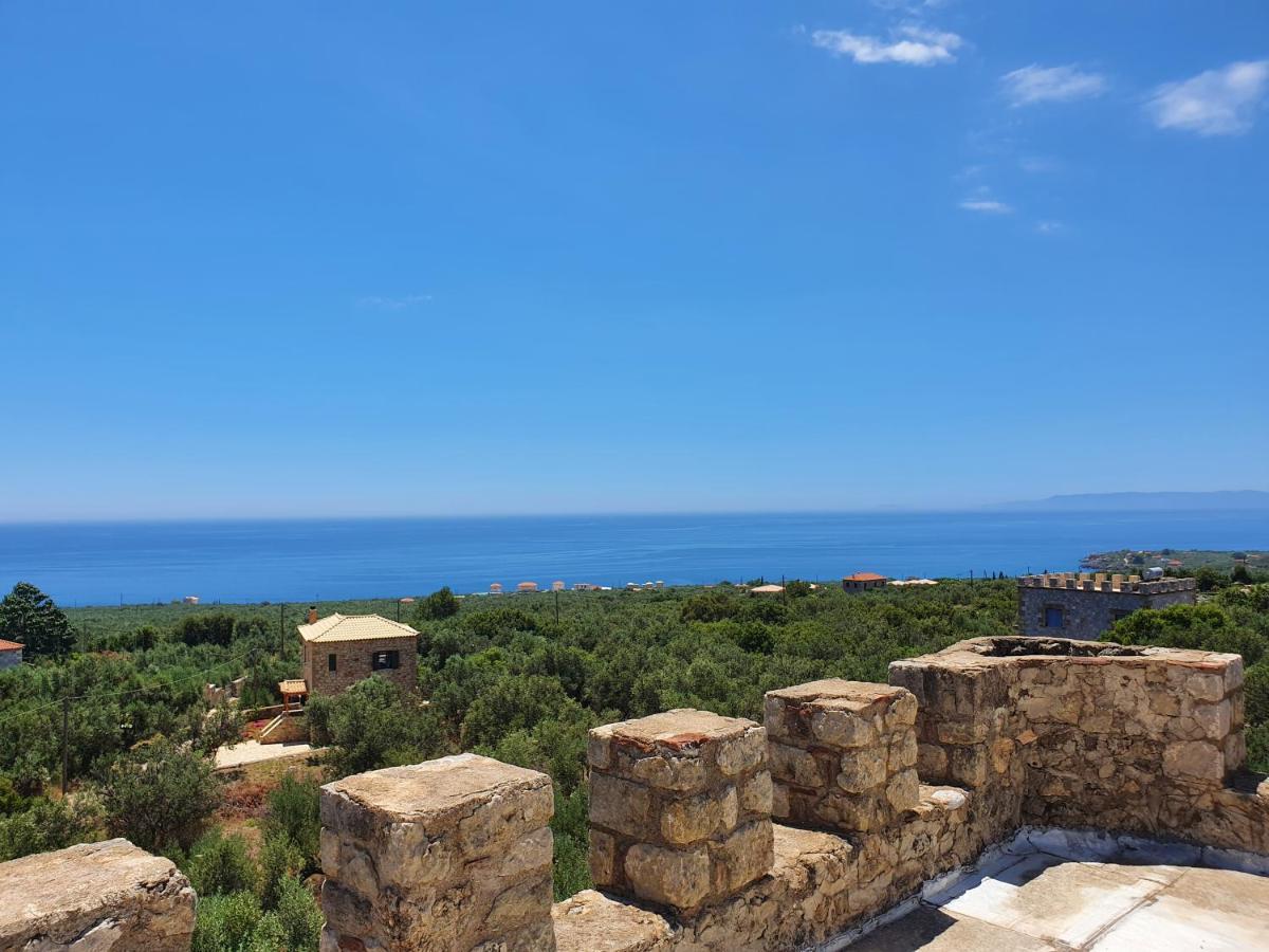 Stoupa Mani Tower Apartman Kültér fotó