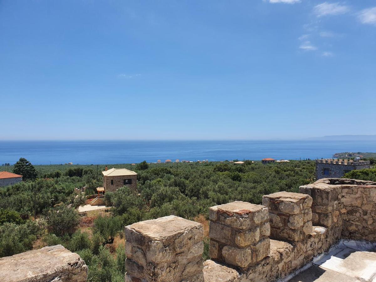 Stoupa Mani Tower Apartman Kültér fotó